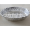 disposable take out oval roasting plate, aluminum foil turkey pan